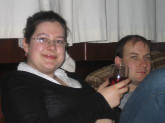 Natasha Munro at my flat