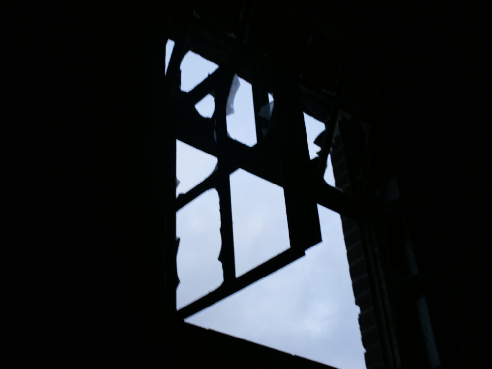 View out window of Bärenquell brewery in Berlin