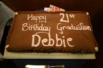 Debbie Jordan - birthday cake