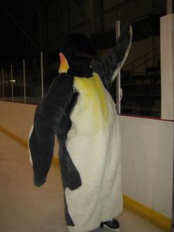 Ryan Hellyer as a penguin